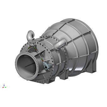 3D model KSSplus including venting system and hood